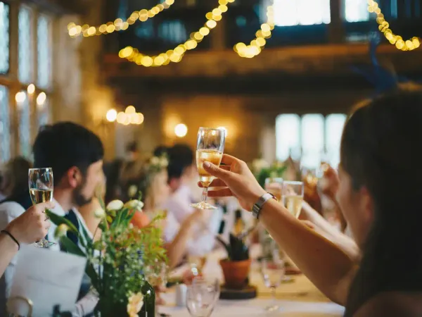Toast your best friend.